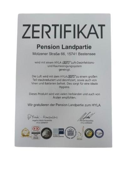 Apartmán Landpartie Bestensee Exteriér fotografie
